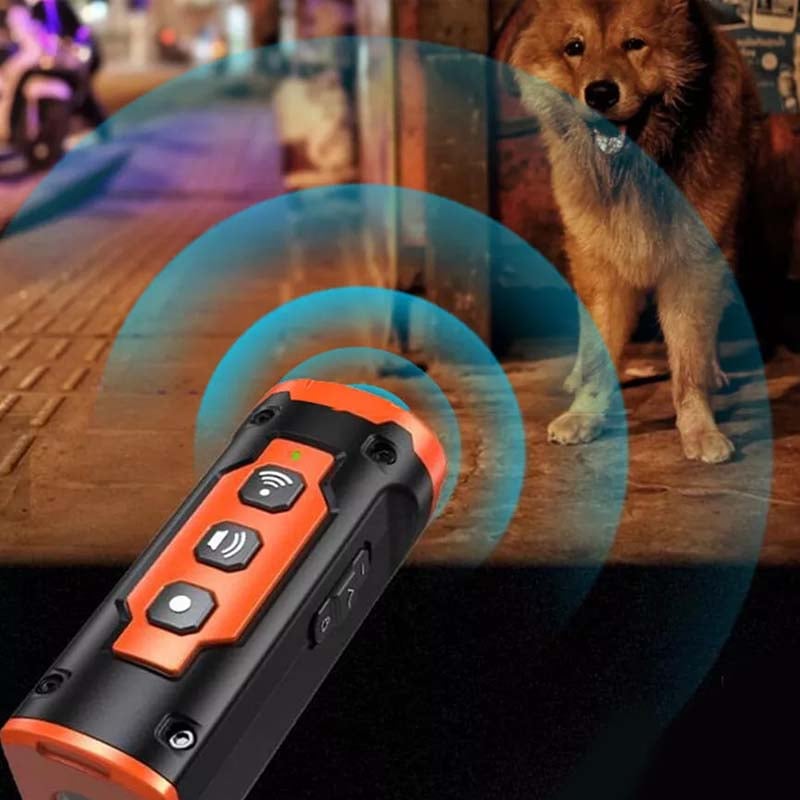 High-Frequency Ultrasonic Dog Repellent – Portable Anti-Bark & Deterrent Device for Training & Outdoor Safety